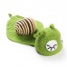 Green Snail White Eyes Newborn Baby Photography Clothes Hand Knitting Hundred Days Baby Photograph Props